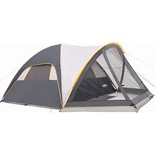 UNP Camping Tent With Screen Room, Portable 6 Person Camping Tent With Screen Porch, Family Dome Tent For Camping Outdoor - 14'X11'x72''(H)