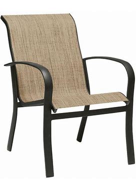 Woodard Aluminum Fremont Sling Dining Arm Chair