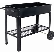 Sunnydaze Decor, Mobile Raised Garden Bed Cart, Material Steel, Model HB-581