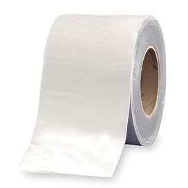 Eternabond Roof Repair Tape: 4 in W, 25 ft L, 65 Mil Thick, White, For All Materials Except Silicone Model: RSPW-4-25R