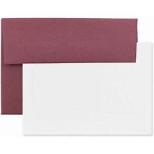 Burgundy A2 Stationery Set - 25 Pack - By Jam Paper