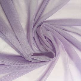Solid Stretch Power Mesh Fabric Nylon Spandex Sold By The Yard. Lavender