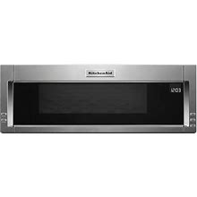 Kitchenaid 30" Stainless Steel Low Profile Microwave Hood Combination At ABT