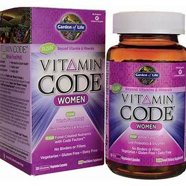 Garden Of Life Vitamin Code Women | 120 Veg Caps