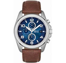Relic By Fossil Men's Daley Leather Watch
