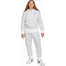 Nike Club Fleece Sweatsuit Tracksuit Mens Sizes XL Hoodie Set White Combo