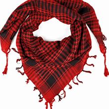 Red Tactical Military Scarf | Color: Red | Size: Os