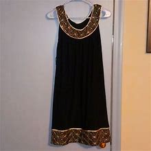 Cato Dresses | Women's Dress | Color: Black/Gold | Size: S