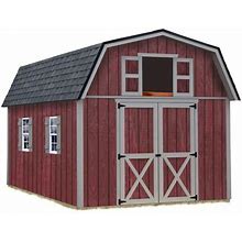 Best Barns Woodville 10X12 Wood Shed Kit