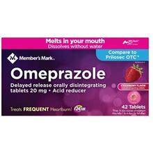 Member S Mark Omeprazole Orally Disintegrating Tablets, 20 Mg (42 Ct.)