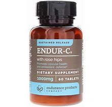 Endurance Products, ENDUR-C Vitamin C With Rose Hips 1000 Mg, 60 Tablets