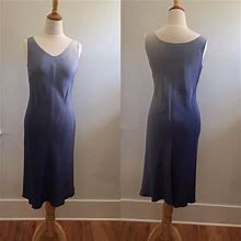 Gap Dresses | Gap Blue Ombr Silk Sheath Dress | Color: Blue | Size: 6
