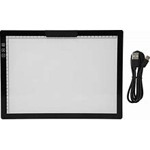 A4 Tracing Light Pad, Ultra Thin Rechargeable Portable Artcraft Light Pad, A4 Tracing LED Board Light Box For Artists Drawing And Sketching