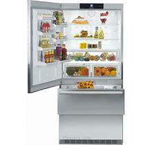 Liebherr Cs2061 36" Counter Depth Bottom Freezer Refrigerator In