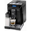 Delonghi Eletta Fully Automatic Espresso, Cappuccino And Coffee Machine With One Touch Lattecrema System And Milk Drinks Menu (Renewed) 2 Cups, (Blac