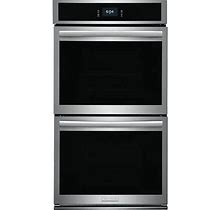 Frigidaire Gallery 27 Smudge-Proof Stainless Steel Double Electric Wall Oven With Total Convection