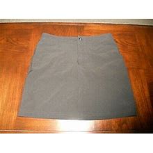 Eddie Bauer Womens Skirt Skort Size 4 Athletic Mint Cond Black