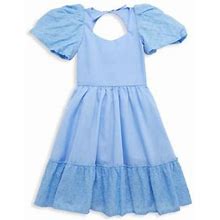 Little Peixoto Little Girl's & Girl's Logan Mini Dress - Sky Blue Prairie - Size 2