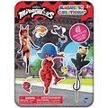 Miraculous Ladybug - Magnetic Creations Tin - Dress Up Play Set - Includes 2 Sheets Of Mix & Match Dress Up Magnets With Storage Tin. Great Birthday