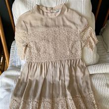 Wayf Dresses | Way Lace Babydoll Dress | Color: Cream | Size: S