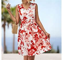 Petite Maxi Dresses For Short Women Women's Summer Casual Dresses Sleeveless
