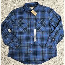 Duluth Trading Co Shirt Free Swingin Flannel Mens Large Plaid New With Tags
