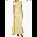 Talbot Runhoff Dresses | Talbot Runholf One-Shoulder Gown | Color: Gold | Size: 10