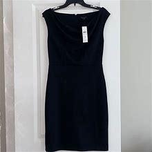 Ann Taylor Dresses | Nwt Ann Taylor Black Cowl Neck Dress | Color: Black | Size: 0