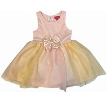 Zunie Girl Girl's Ponte Ombre Sleeveless Special Occasion Dress
