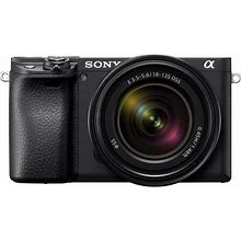 Sony Alpha A6400 Mirrorless Black 4K Video Camera - Black