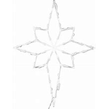 Vickerman 30429 - 35Lt LED Star Of Bethlehem Window D Cor (X490539) Christmas Window Decor
