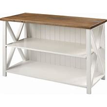 Manor Park Solid Wood Farmhouse Storage Console