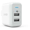 Anker Powerport 2 Ports 2-Port 24W USB Wall Charger With Poweriq Model A2141 NOB