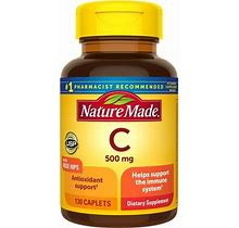 Nature Made Vitamin C With Rose Hips 500 Mg - 130 Caplets