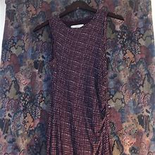 Loft Dresses | Ann Taylor Loft Ntw Maxi Dress | Color: Purple/White | Size: Xs
