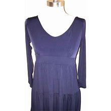 Loft Dresses | Navy Loft Dress-Size 4 | Color: Blue | Size: 4