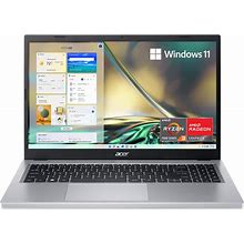 Acer Aspire 3 A315-24PT-R08Z Slim Laptop | 15.6" Full HD IPS Touch Display | AMD Ryzen 3 7320U Quad-Core Processor | AMD Radeon Graphics | 8GB