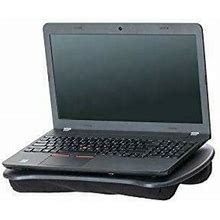 Mind Reader Portable Laptop Lap Desk With Handle, Built-In Cushion For Comfort,