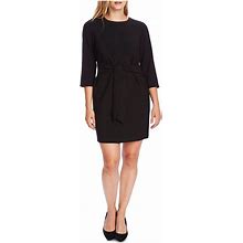 Vince Camuto Dresses | Vince Camuto Womens Black Above The Knee Fit + Flare Dress 6 | Color: Black | Size: 6