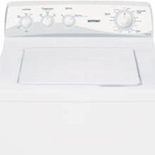 Hotpoint Gidds-289537 Hotpoint 3.7 Cu.Ft. Top Load Washing Machine, White, 8 Cycles