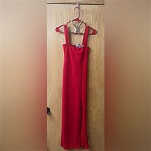 Boohoo Dresses | Red Prom Dress Nwt | Color: Red | Size: 0