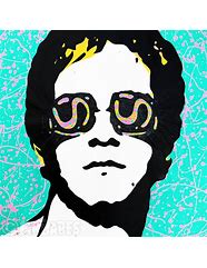 Image result for Elton John Painting