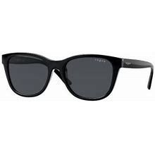 Vogue Sunglasses VJ2010 W44/87 Black 48mm Unisex Plastic Black