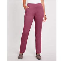 Blair Women's Classicease Stretch Pants - Red - 12P - Petite