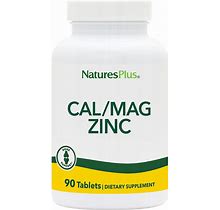 Nature's Plus Calcium/Magnesium/Zinc 1000/500/75Mg - 90 Tablet
