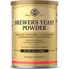 Solgar Brewer's Yeast Powder, 14 Oz - Rich Source Of Amino Acids, B-Complex Vita