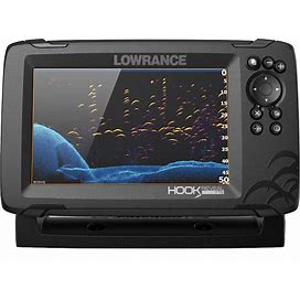 Lowrance HOOK Reveal 7 Combo W/ Tripleshot Transom Mount & C-MAP Contour+ Card | Camping World