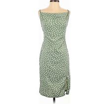 Shein Casual Dress - Sheath: Green Dresses - Women's Size Small
