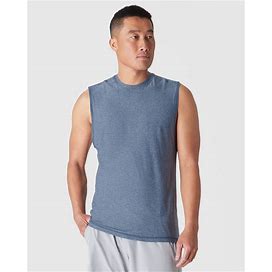 True Classic Tees Men's Heather Cadet Sleeveless Active Muscle T-Shirt Size S