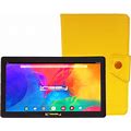 Linsay F7 Tablet, 7" Screen, 2GB Memory, 64GB Storage, Android 13, Yellow